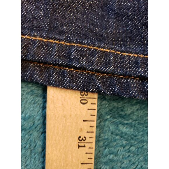 Old Navy Jeans Size 12 Womens Blue Pants Denim Ladies Stretch Mid Rise Bootcut - Picture 8 of 12
